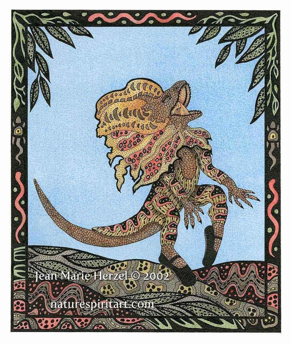 Frilled Lizard