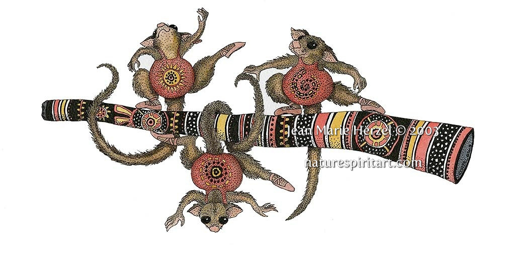 Possums on Didgeredoo