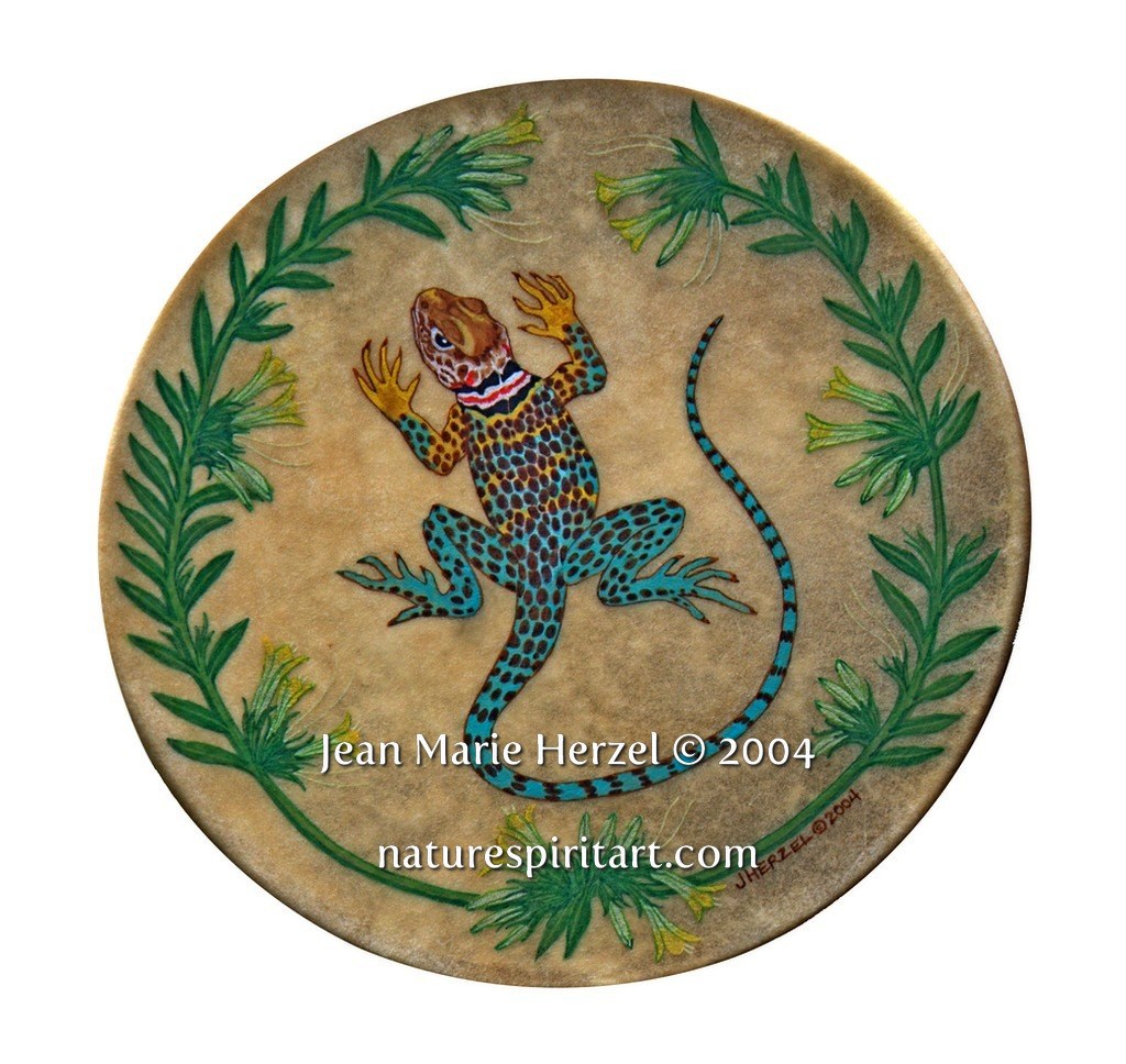 Hopi Smoke and Collared Lizard