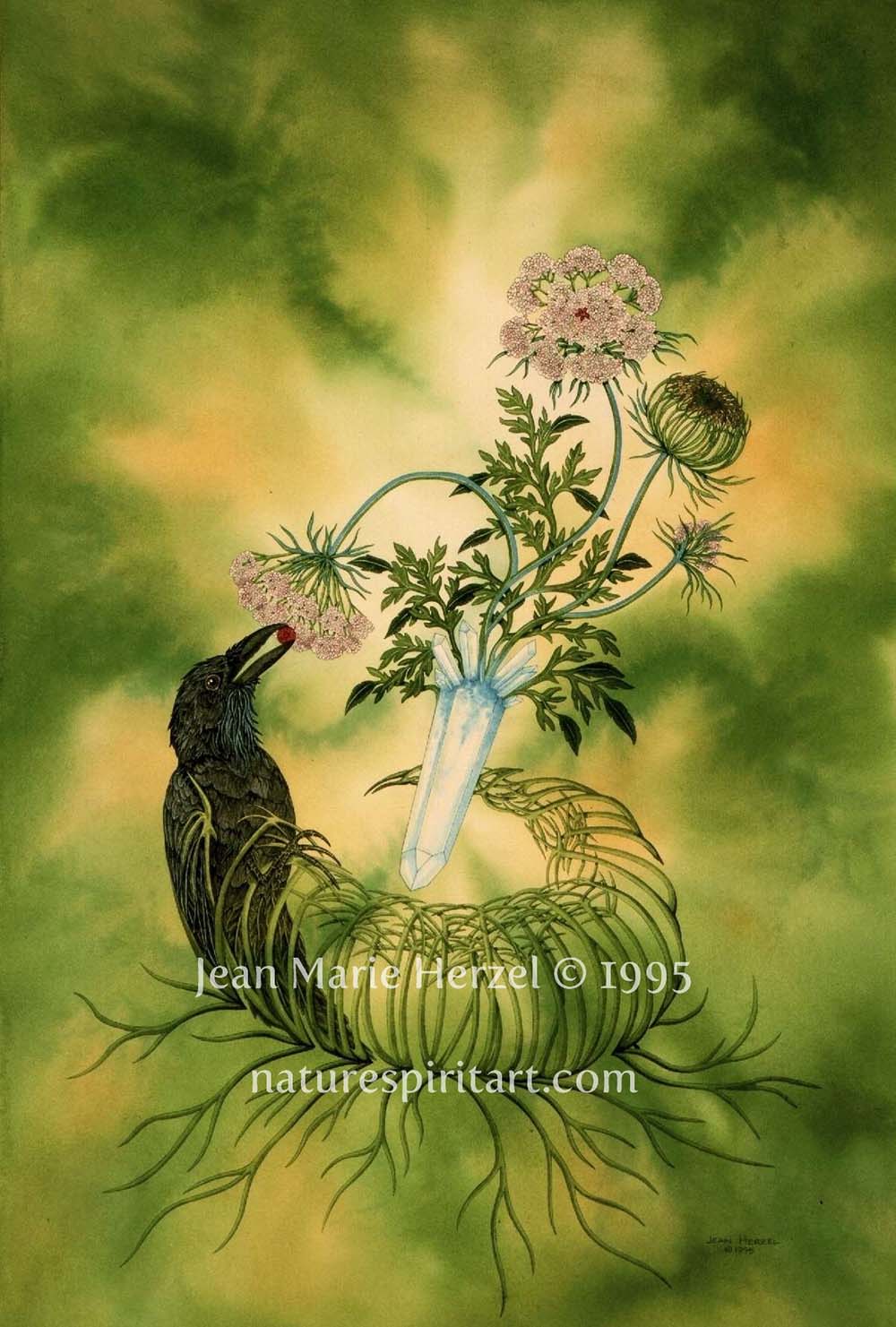 Crystallum Consecrare: Consecrated Crystal (Queen Anne’s Lace)